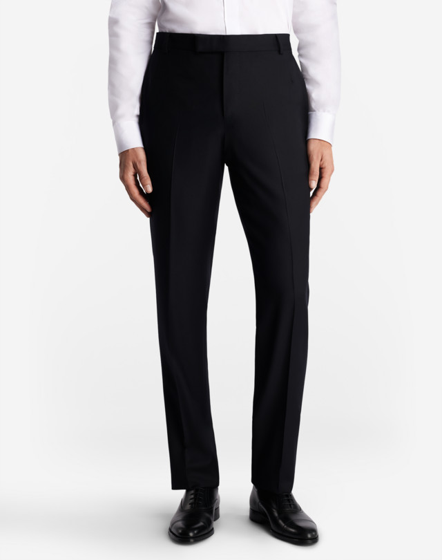 DUNHILL Belgravia Fit Wool Trousers Pants Man d