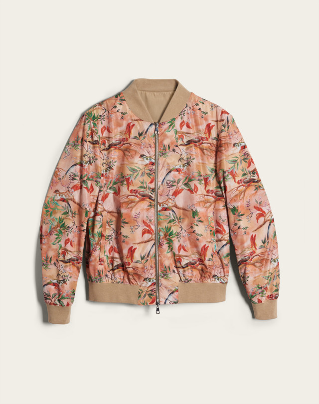 DUNHILL Aquarium Reversible Bomber BOMBER JACKETS Man f