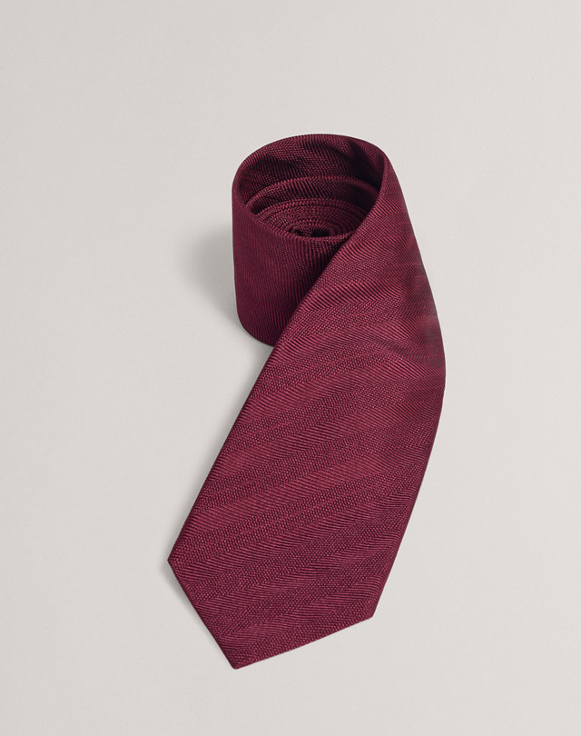 DUNHILL Cravate à motif en tissu texturé CRAVATES UNIES Homme f