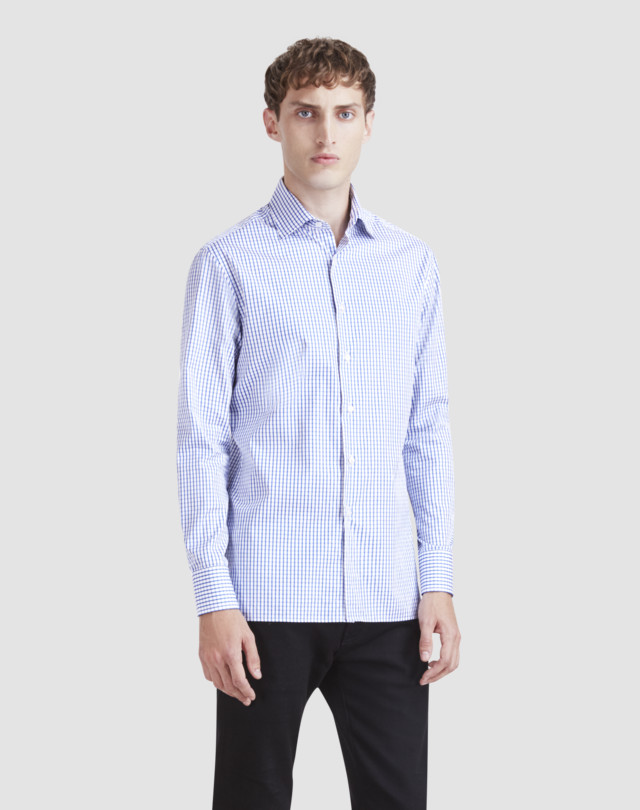 DUNHILL Long-Sleeved Classic Shirt LONG SLEEVE CASUAL SHIRTS Man f