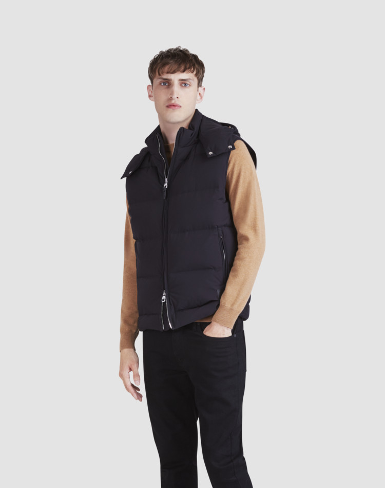 goose down gilet mens