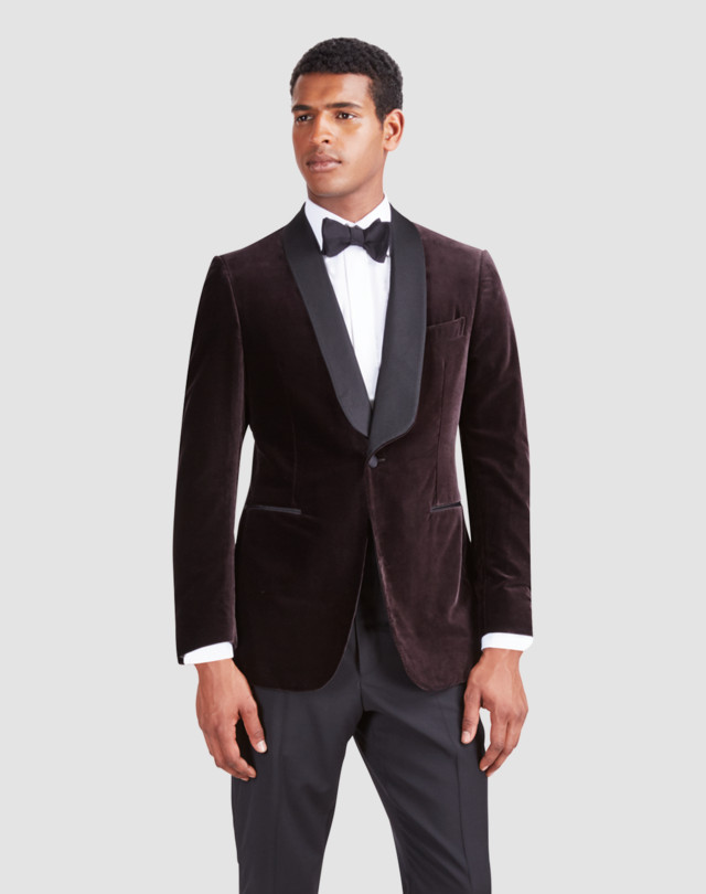 DUNHILL Kensington Fit Dinner Jacket BLAZER Man f