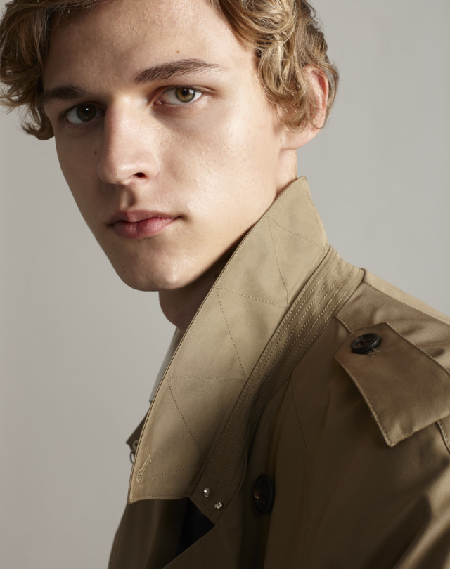 dunhill trench coat