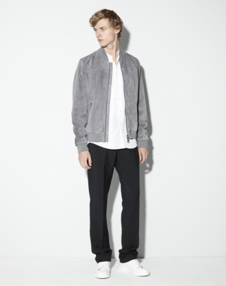 Suede Blouson