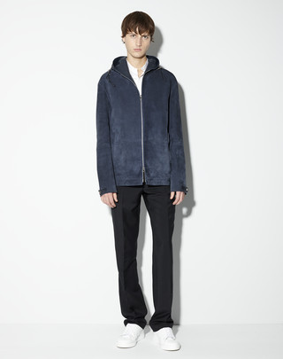 Suede Parka