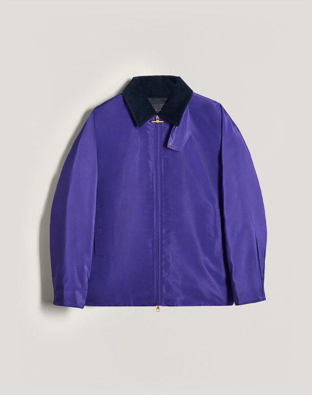 DUNHILL Silk Faille Jacket JACKETS Man f