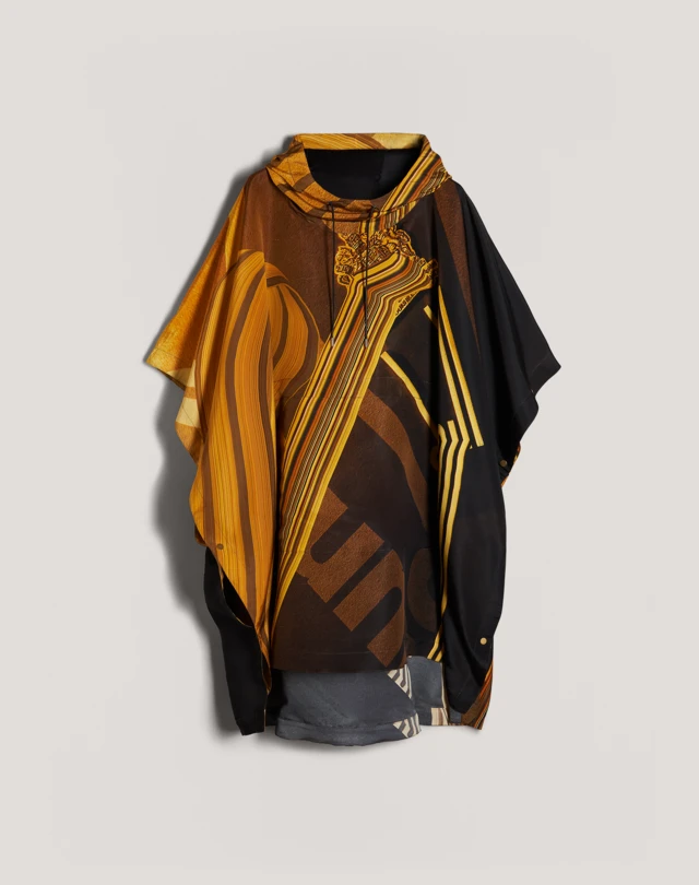DUNHILL Poncho Longtail PARKA Uomo f