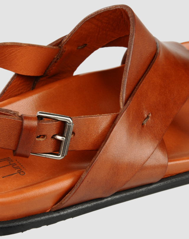 man sandals leather