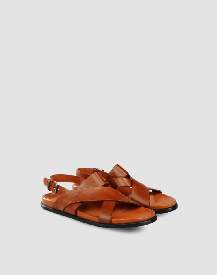 mens leather sandals online