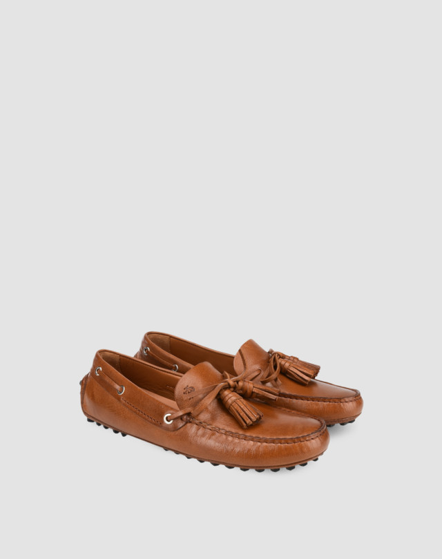 Bygge videre på negativ Stort univers Men's Italian Leather Tassel Driving Shoe | dunhill US Online Store