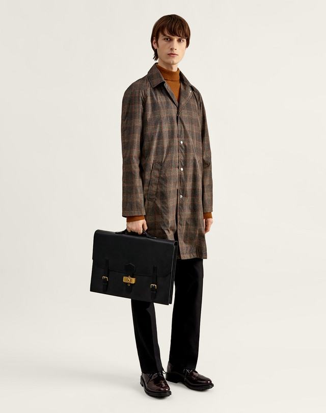 DUNHILL デュークフラップブリーフケース ブリーフケース メンズ r