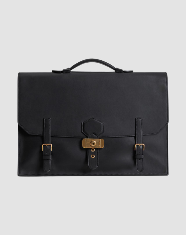 DUNHILL デュークフラップブリーフケース ブリーフケース メンズ s