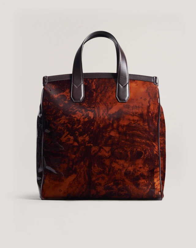 DUNHILL デューク　ウォールナット　ダッシュ　トート トート メンズ f