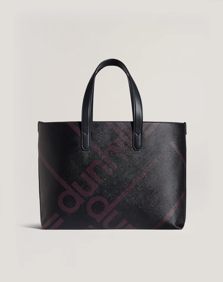 mens black canvas tote bag