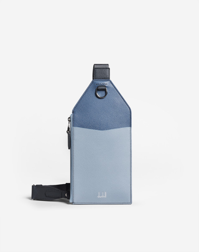 DUNHILL CADOGAN TRICOLORE TRAVEL HOLSTER CROSSBODY BAGS Man f
