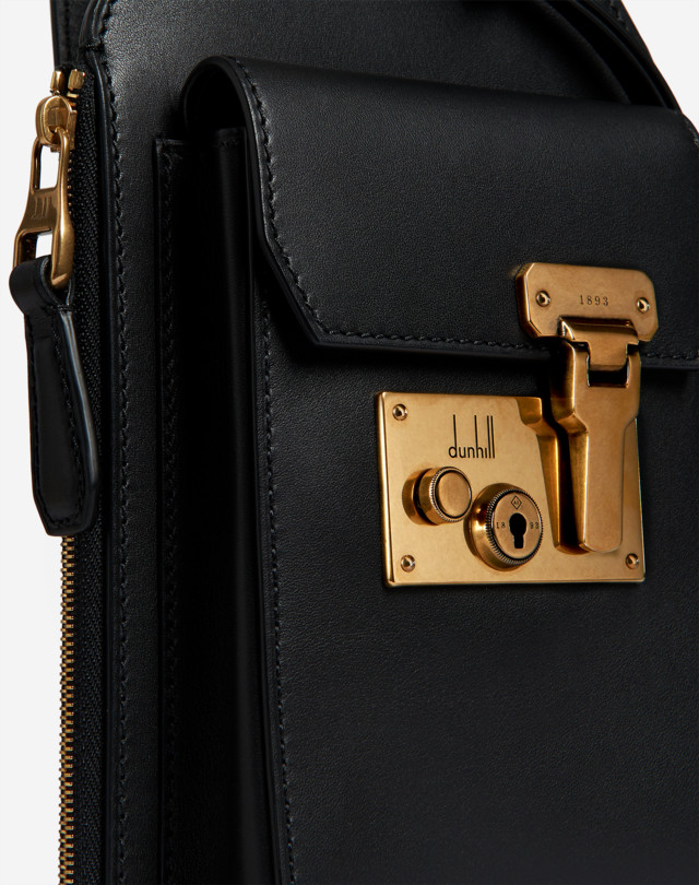 DUNHILL LOCK TRAVEL HOLSTER CROSSBODY BAGS Man a