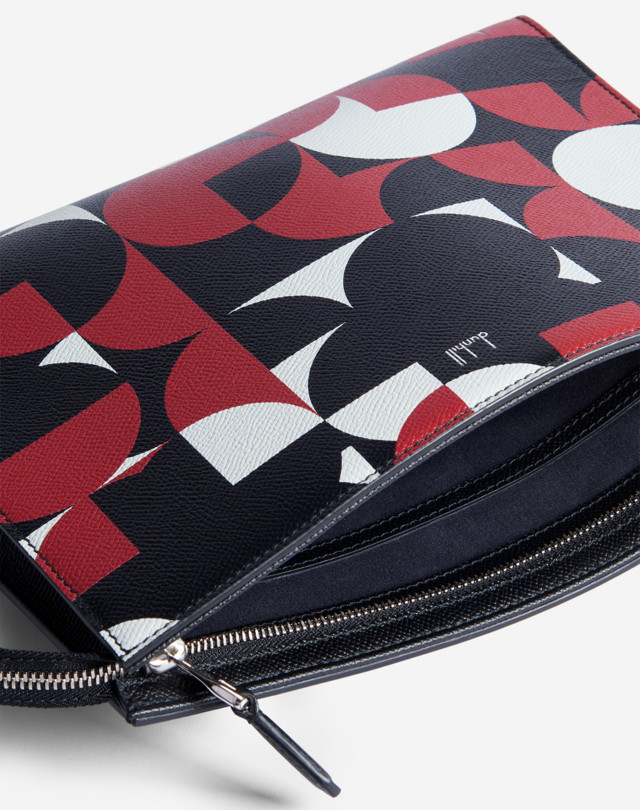 Men's CADOGAN OPTICAL ZIPPED POUCH | dunhill HK Online Store
