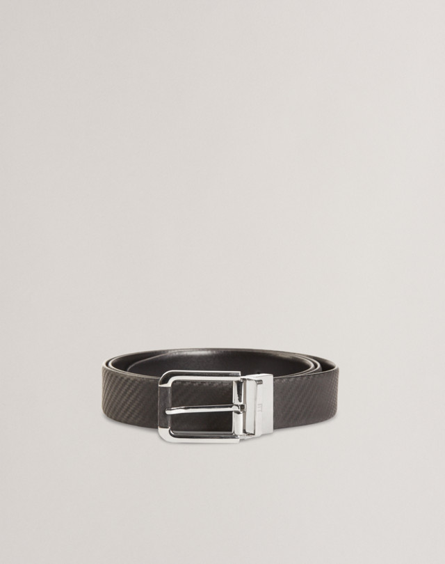 dunhill Dunhill Réversible Boucle Châssis Ceinture Cuir Coupé À Taille Neuf 