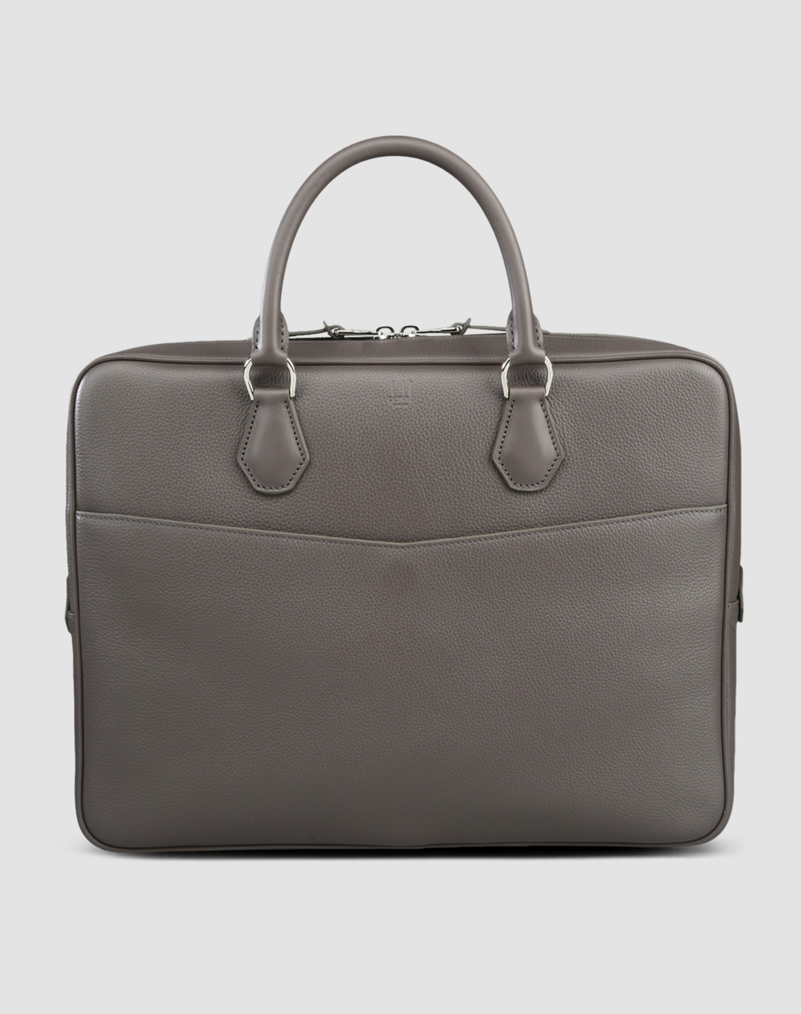 Dunhill Boston bag herringbone Black Brown Gold Men's Authentic T9644 | eBay