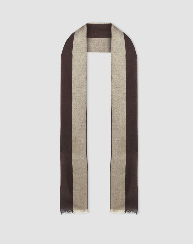 DUNHILL Block stripe scarf SCARVES Man f