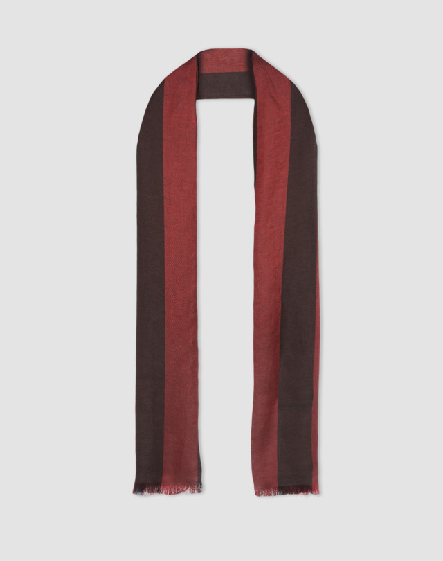 DUNHILL ブロック ストライプ スカーフ スカーフ メンズ f