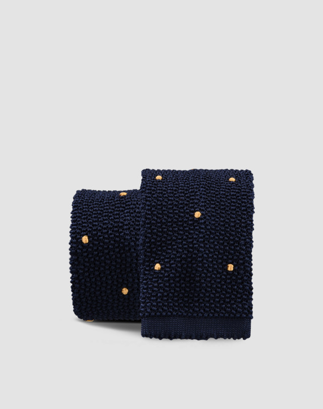 DUNHILL Hand-stitched knitted tie Ties & Pochettes Man f