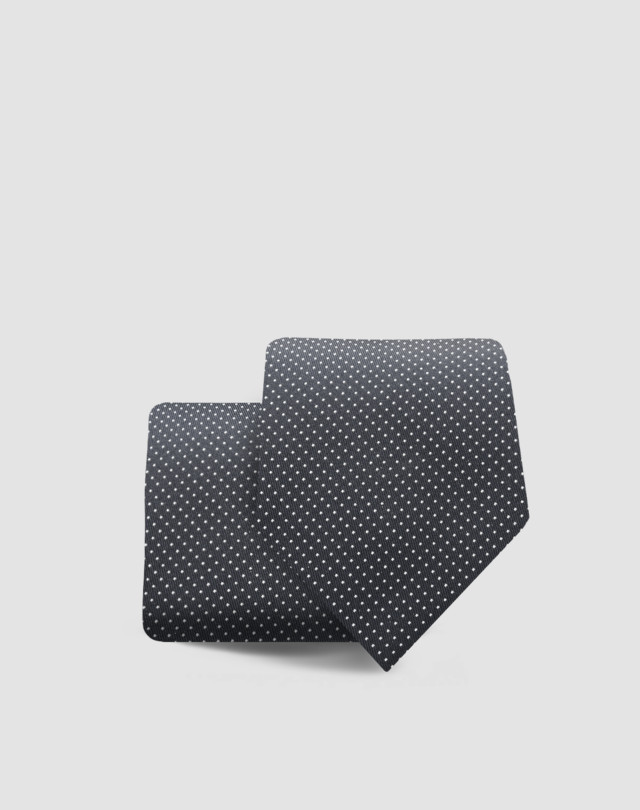 DUNHILL 핀 도트 우븐 타이 타이 & 포켓스퀘어 남성 f
