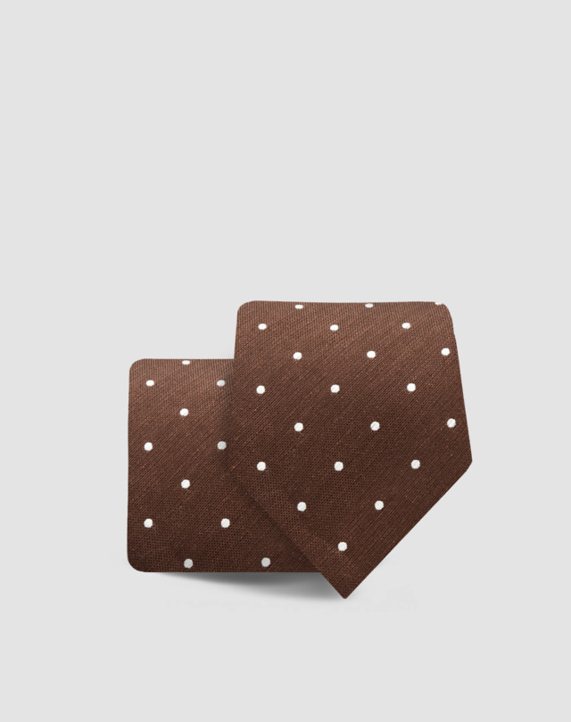 DUNHILL Cravatta a Puntini Cravatte & Pochette Uomo f