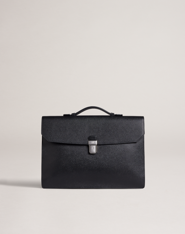 DUNHILL ã«ãã¬ã³ ã¬ã¶ã¼ ã·ã³ã°ã« ããªã¼ãã±ã¼ã¹ BRIEFCASES ã¡ã³ãº f