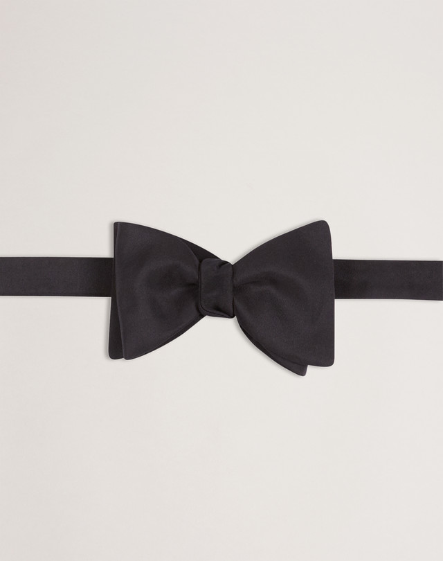 DUNHILL Satin Bow Tie BOW TIES Man f