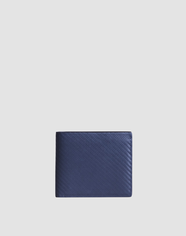 DUNHILL Chassis Leather Card & Coin Purse BILLFOLDS Man f