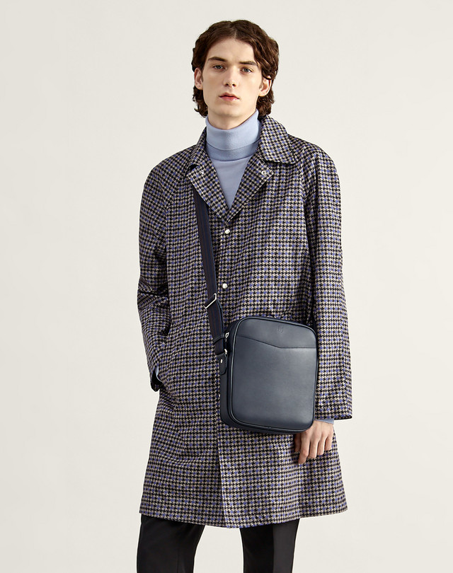 DUNHILL ハムステッド ノースサウス ポーチ メッセンジャー バッグ メンズ r