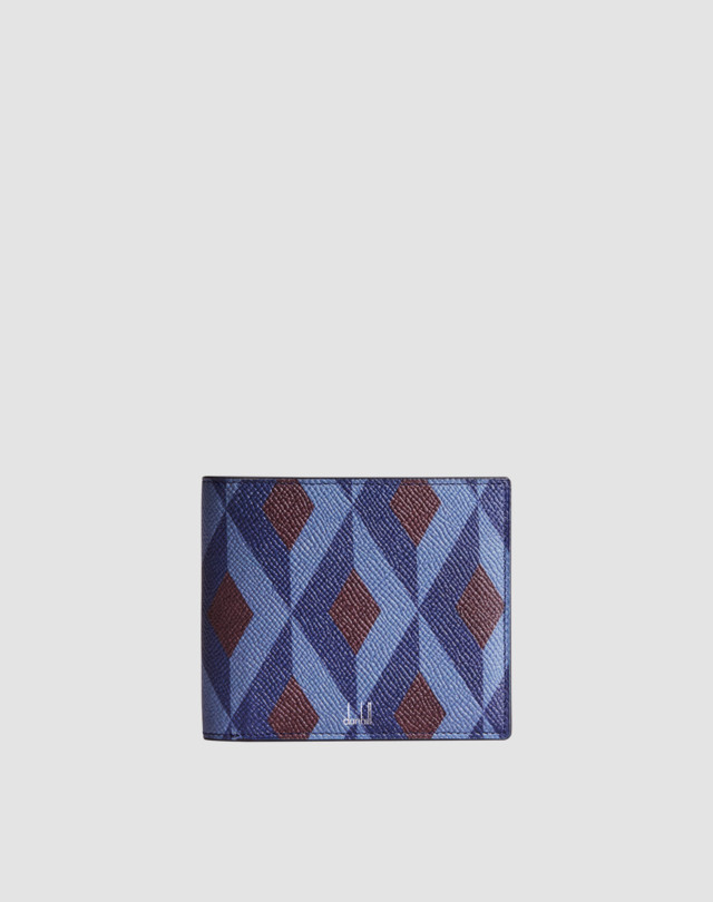 DUNHILL カドガン エンジンターン プリント ビルフォールド ウォレット 札入れ メンズ f