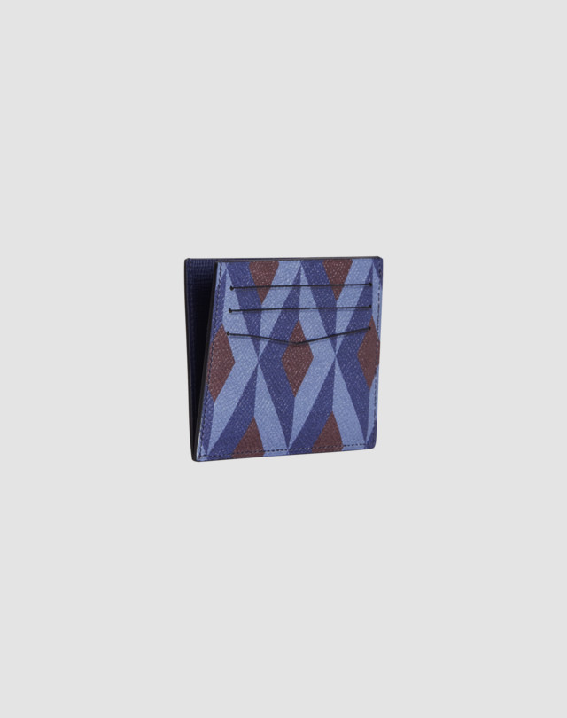 DUNHILL Cadogan Engine Turn Print Slip Card Case CARD CASES Man d