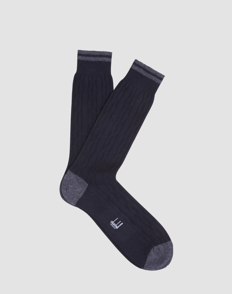 Men's Cable Knit Socks dunhill US Online Store