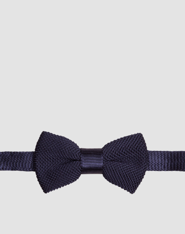 DUNHILL Knitted Silk Bow Tie BOW TIES Man f