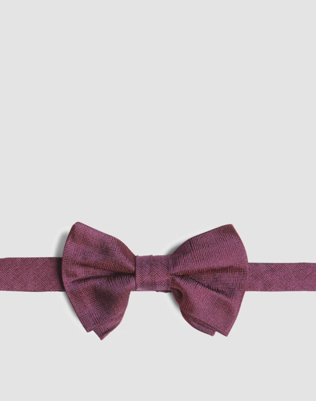 DUNHILL Structured Silk Bow Tie BOW TIES Man f