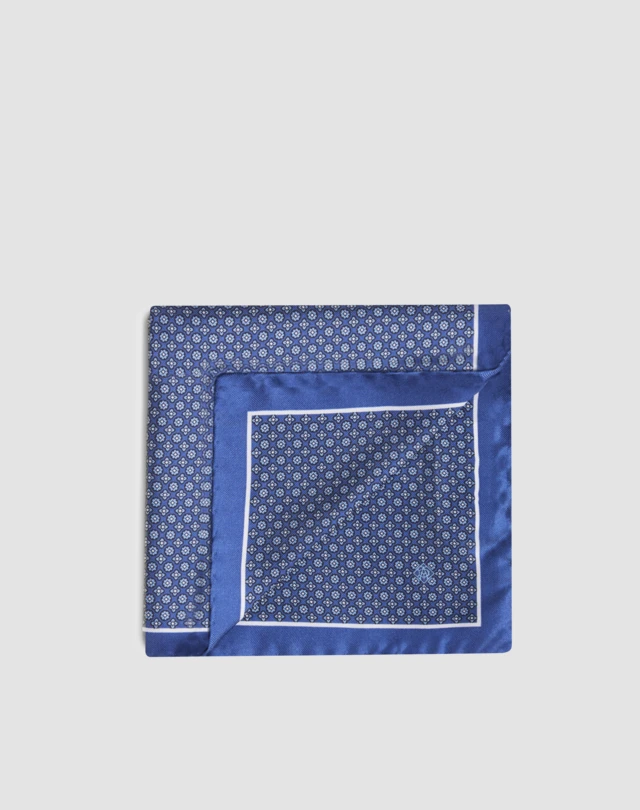 DUNHILL フローラルプリントマルベリーシルクポケットチーフ ポケットチーフ メンズ f