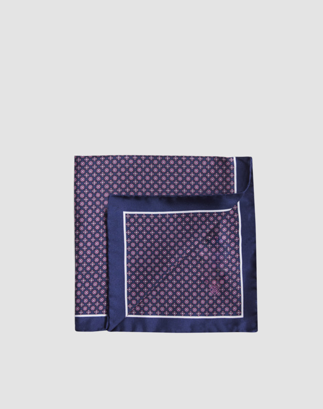 DUNHILL Pochette de costume à motif floral Cravates & Pochettes Homme f
