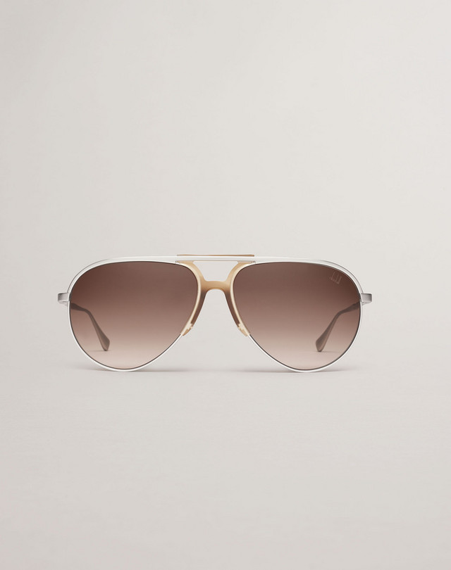 DUNHILL Large Aviator Sunglasses
 SUNGLASSES Man f