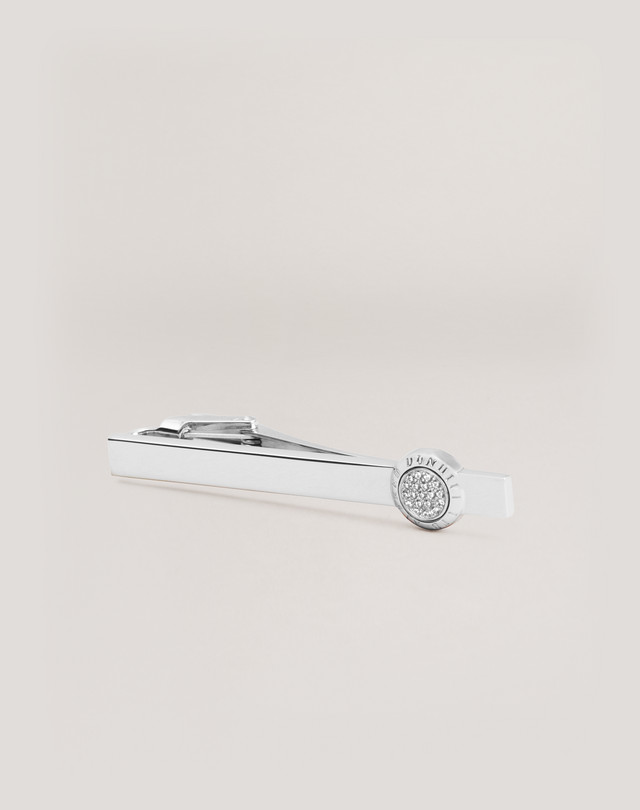 DUNHILL Cadogan AD Coin Diamond Tiebar Tiebars & Lapel Pins Man f