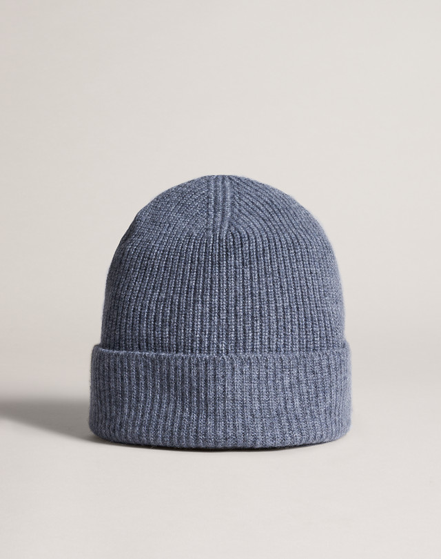 DUNHILL Ribbed Cashmere Beanie HATS Man f
