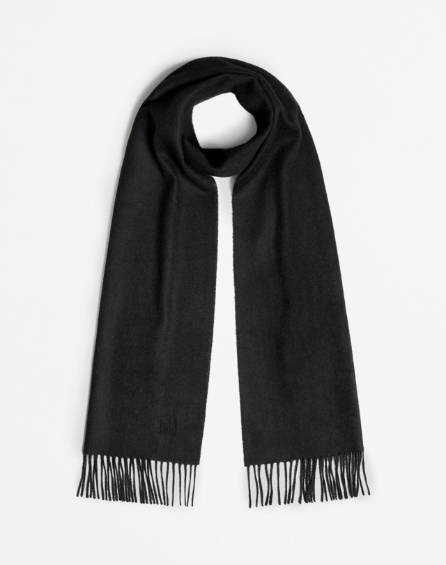 DUNHILL Tassel Edge Cashmere Scarf SCARVES Man f