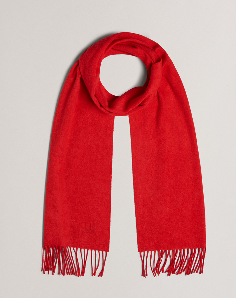 cashmere red scarf