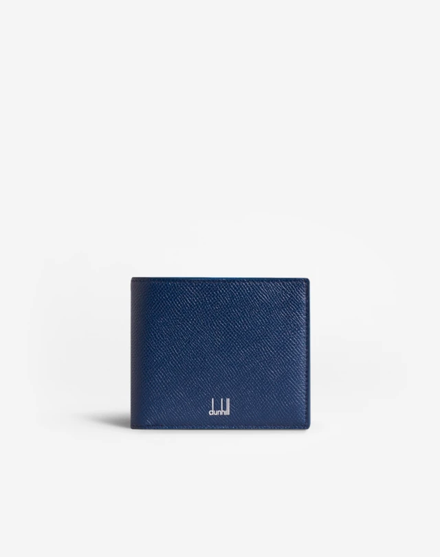 Men's Dunhill Cadogan Leather Wallet - Blue