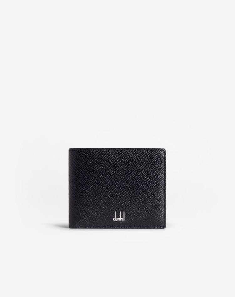 DUNHILL BILLFOLDS Man Cadogan 4cc & Coin Purse Billfold Wallet f