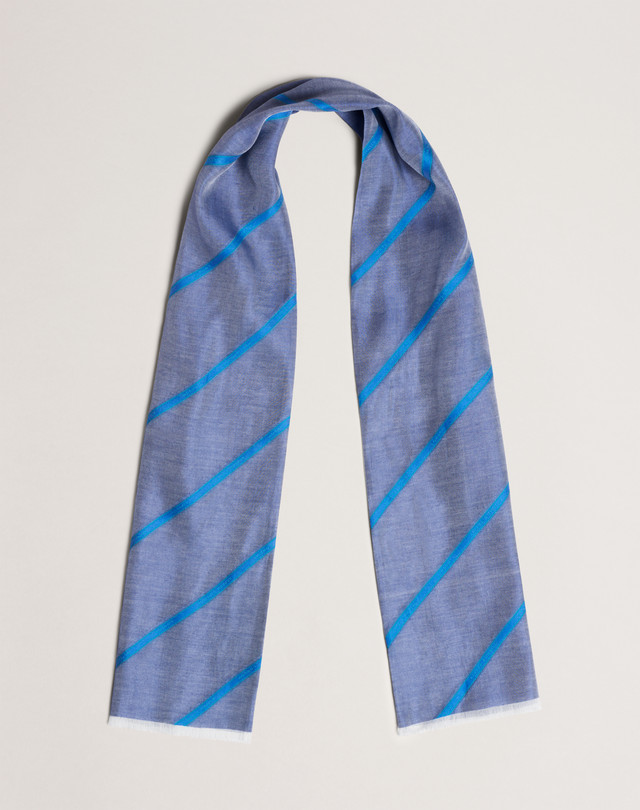 DUNHILL Écharpe tissée à lisière diagonale ÉCHARPES Homme f