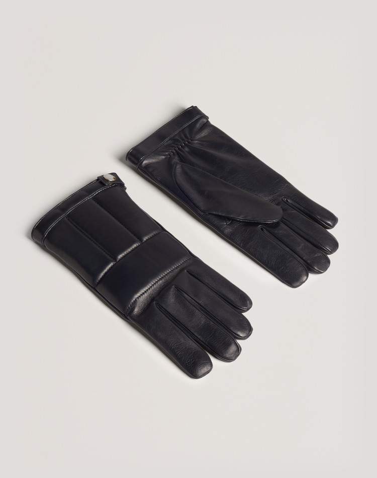 mens black gloves