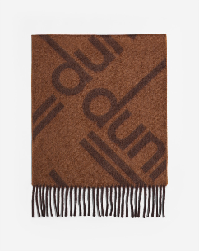 DUNHILL SIGNATURE JACQUARD SCARF SCARVES Man f