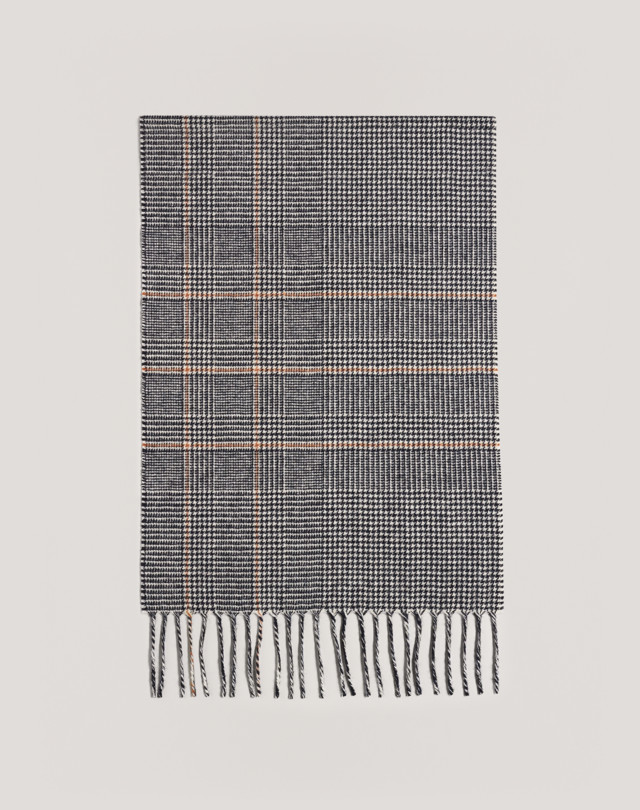 DUNHILL Engineered Prince Of Wales Scarf SCARVES Man f